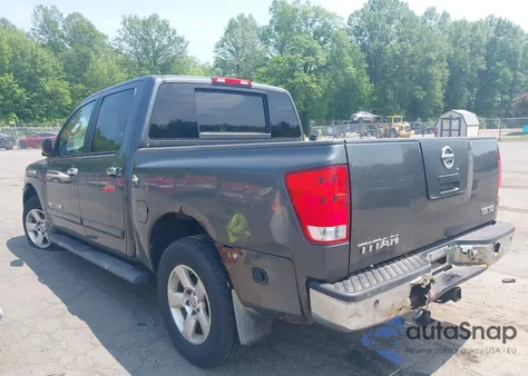 2006 Nissan Titan Se из США, поврежденный, VIN 1N6AA07B76N512436